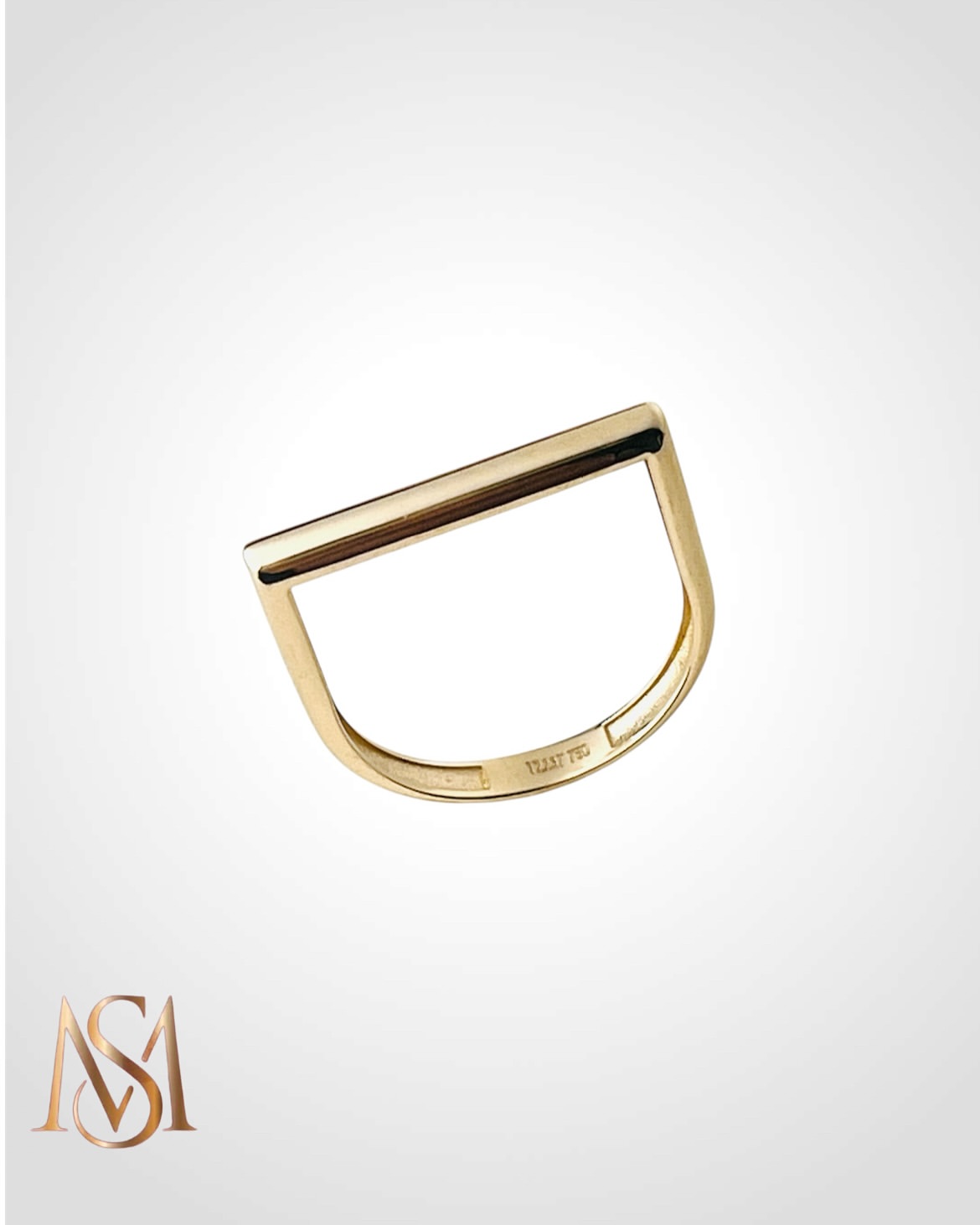 انگشتر خط کد106 - طلا ۱۸ عیار